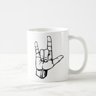 American Sign Language - I Love You Coffee Mug