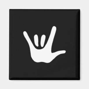 American Sign Language Love Asl Deaf Awareness  Magnet