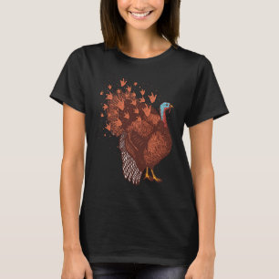 American Sign Language Thanksgiving Turkey ASL USA T-Shirt