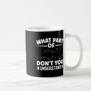 American Sing Language Asl Teacher Asl Alphabet Pu Coffee Mug
