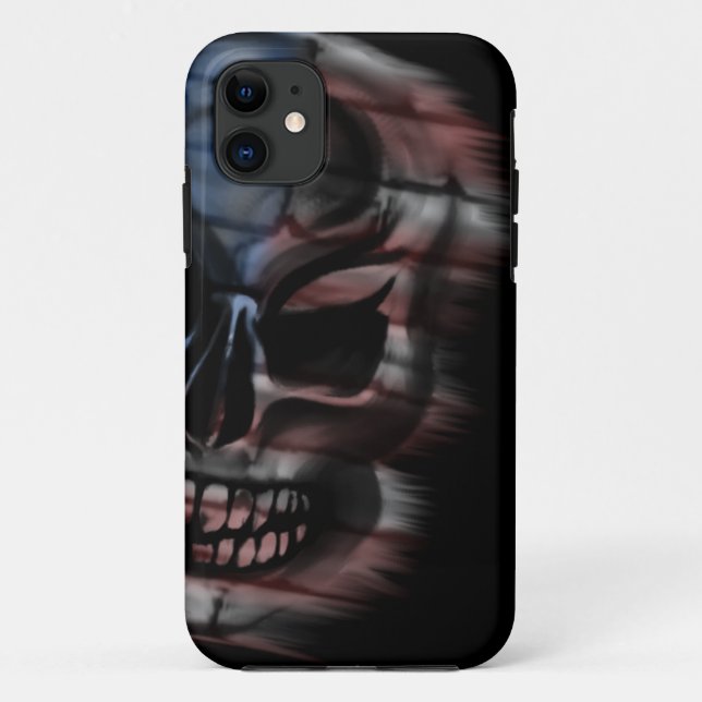 American Skull Case-Mate iPhone Case (Back)