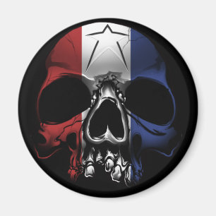 American Skull Magnet