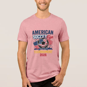 American Soccer Fan Tournament 2026 Vintage Shirt