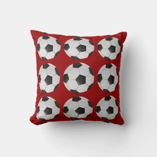 American Soccer or Association Football Ball Cushion