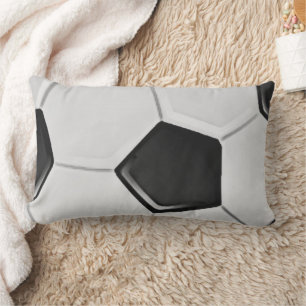 American Soccer or Association Football Ball Lumbar Cushion