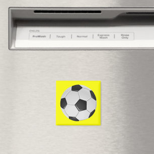 American Soccer or Association Football Ball Magnet