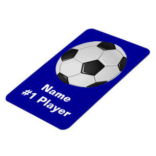 American Soccer or Association Football Ball Magnet