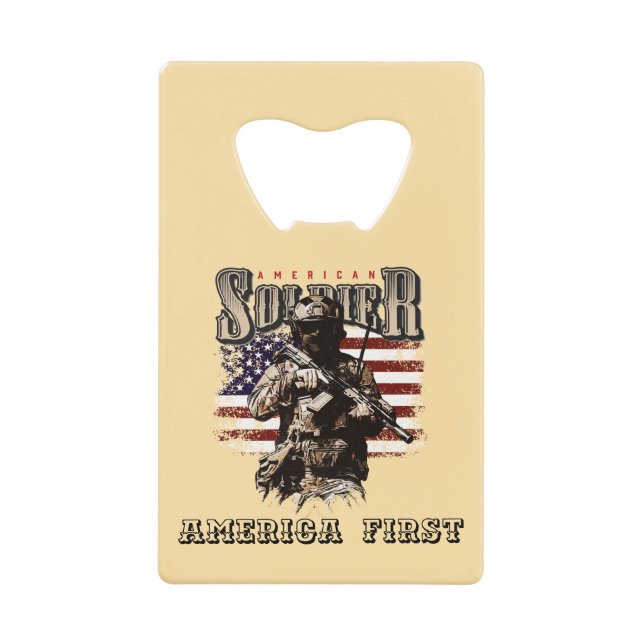 American Solder Design Stainless Steel Opener (Front)