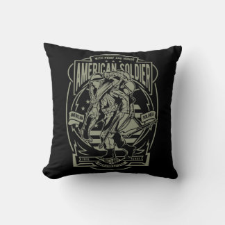 American Soldier With Pride And Honour Cushion