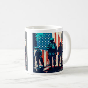 American Soldiers Classic Mug, 11 oz Coffee Mug