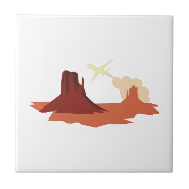 American Southwest Ceramic Tile (Front)