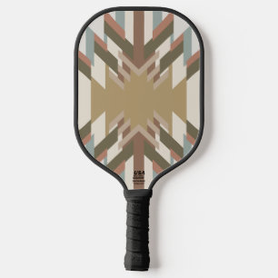 American Southwest Desert Colors Inspired Design Pickleball Paddle