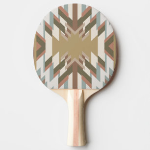 American Southwest Desert Colors Inspired Design Ping Pong Paddle