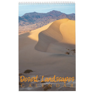 American Southwest  Desert Landscapes  Calendar