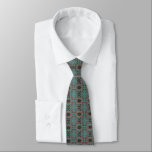 American Southwest Tribal Patterned Art And Colors Tie<br><div class="desc">Neck Tie business suit and casual fun trendy fashion statement apparel attire accessory printed with a American Southwest Tribal Patterned Art And Colors graphic design illustration by TheFabricSeal at Zazzle #ZazzleMade https://www.zazzle.com/store/thefabricseal This American Indian Geometric Art Style drawing image is a beautiful design with classic elements of spiky pointed arrow...</div>