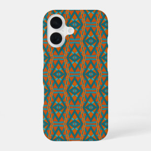 American Southwestern Style Pattern And Colours Ar iPhone 16 Case