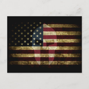 American Spartan Postcard