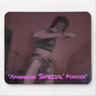 "American, 'Special', Forces" - Customised Mouse Pad