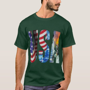 American Spirit Bold Typography Tee