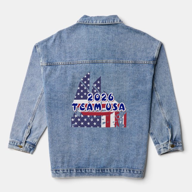 American Spirit  Denim Jacket (Back)