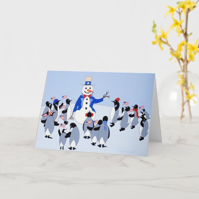 American Spirit Greeting Card (Yellow Flower)