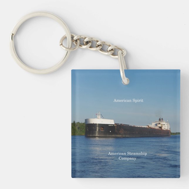 American Spirit key chain (Front)