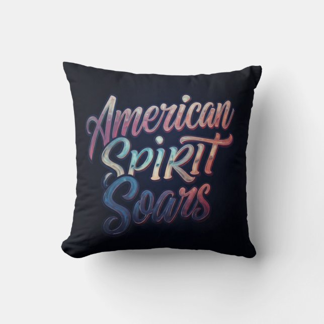 American Spirit Soars Cushion (Front)