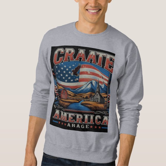 American Spirit: The Latest Hoodie Trends (Front)