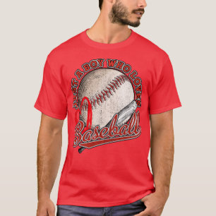 American Sport Just A Boy Who Loves Baseball Gifts T-Shirt