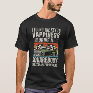 American Squarebody Truck Lover Classic Pickup Tru T-Shirt