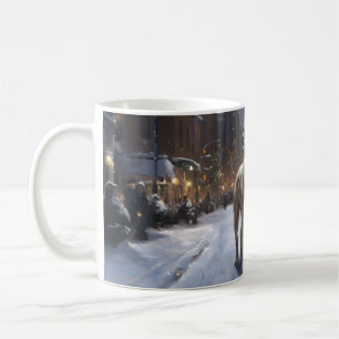 American Staffordshire Christmas Festive Season Coffee Mug