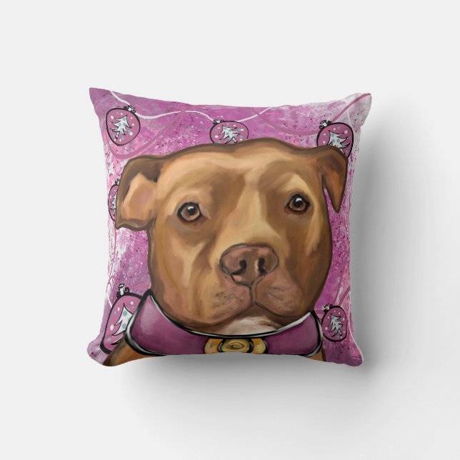 AMERICAN STAFFORDSHIRE   CUSHION (Front)