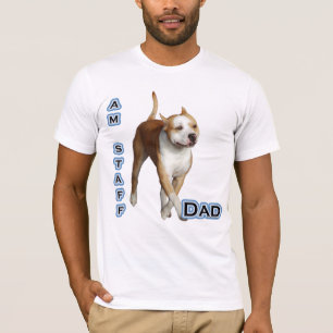 American Staffordshire Dad 4 T-Shirt