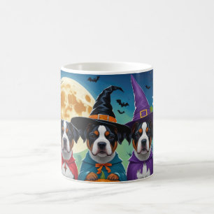 American Staffordshire Dog Pumpkin Halloween Funny Coffee Mug