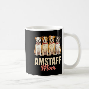 American Staffordshire Mom Pet Lover Puppy Owner A Coffee Mug