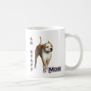 American Staffordshire Mum 4 Coffee Mug