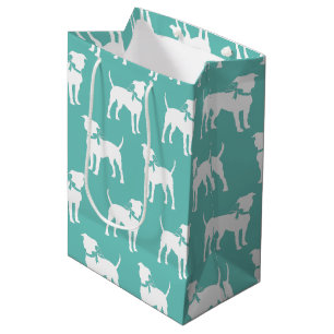 American Staffordshire Pit bull Dog Puppy Medium Gift Bag