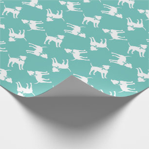 American Staffordshire Pit bull Dog Puppy Wrapping Paper