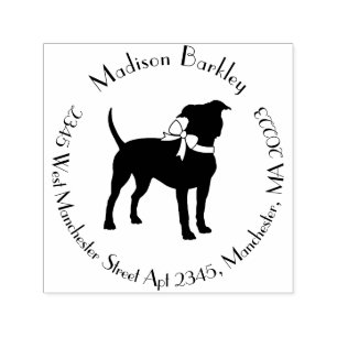 American Staffordshire Pit bull Self-inking Stamp