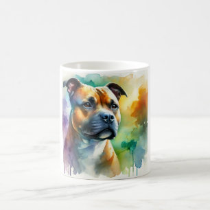 American staffordshire terrier 160924AREF122 - Wat Coffee Mug