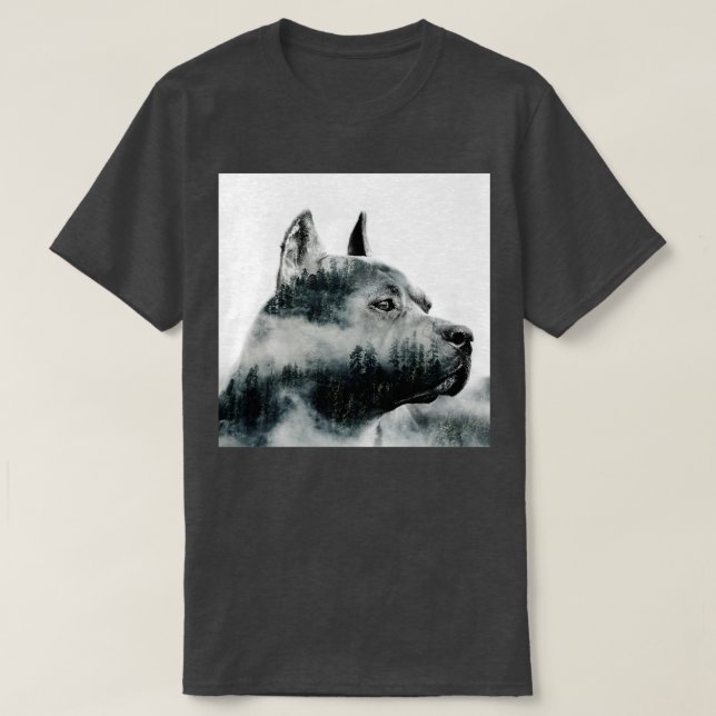 American Staffordshire Terrier Amstaff (4) T-Shirt (Design Front)