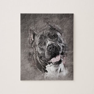 American Staffordshire Terrier - Amstaff Jigsaw Puzzle