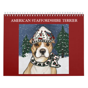 AMERICAN STAFFORDSHIRE TERRIER CALENDAR