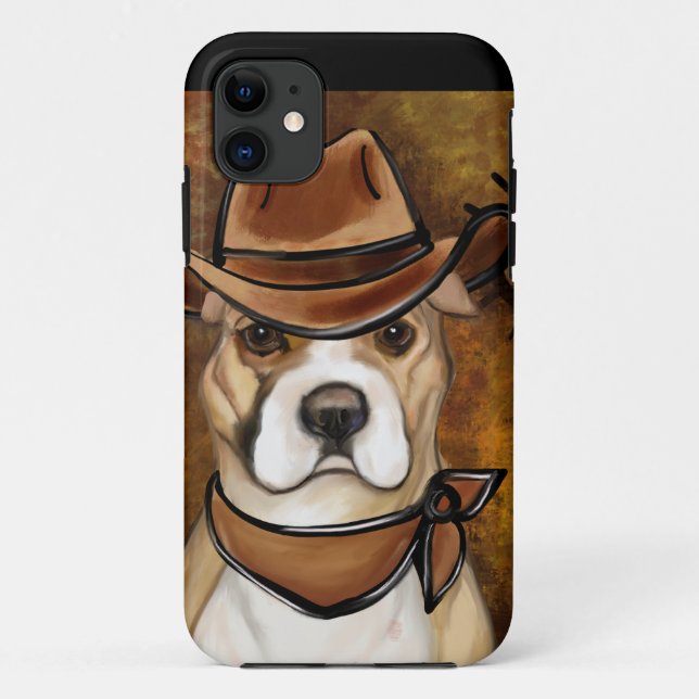AMERICAN STAFFORDSHIRE TERRIER        Case-Mate iPhone CASE (Back)