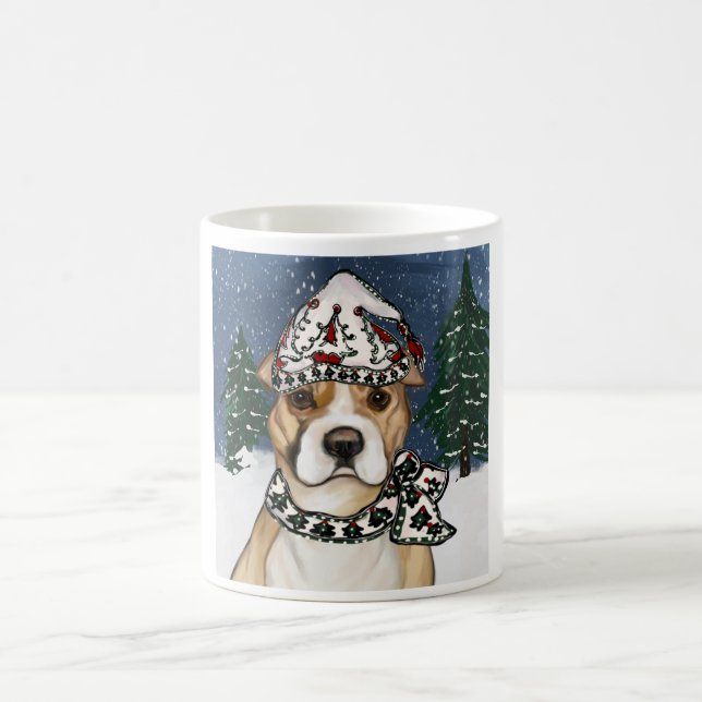 AMERICAN STAFFORDSHIRE TERRIER       COFFEE MUG (Center)