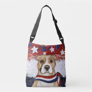 AMERICAN STAFFORDSHIRE TERRIER CROSSBODY BAG