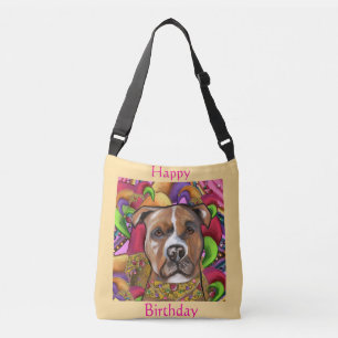 AMERICAN STAFFORDSHIRE TERRIER CROSSBODY BAG