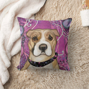 AMERICAN STAFFORDSHIRE TERRIER CUSHION