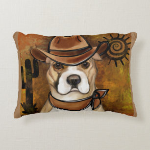 AMERICAN STAFFORDSHIRE TERRIER DECORATIVE CUSHION