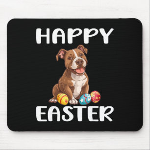 American Staffordshire Terrier Dog Breed Happy Eas Mouse Pad